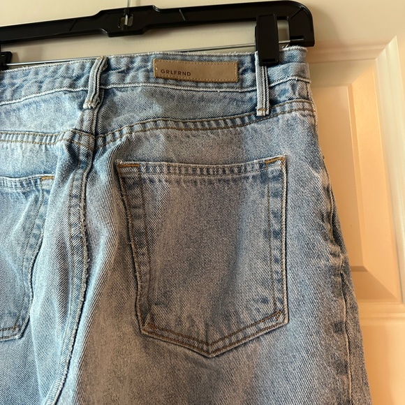 GRLFRND Devon High Rise Straight Leg Jeans in Wear Me Out Wash - Picture 9 of 11